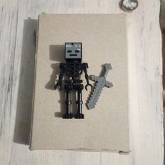 Lego minifigures Minecraft wither skeleton