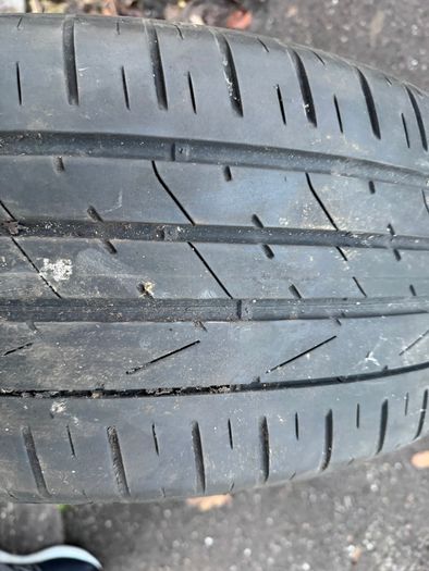 Alloy Wheel with Partial Used Tyre