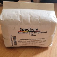 Gesso - 1kg Rabbit skin glue + 1kg Whiting powder