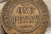 Australia 1936 One Penny 1d Coin