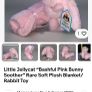 Jelly Cat - Bashful Pink Bunny Soother / Rare Image 5