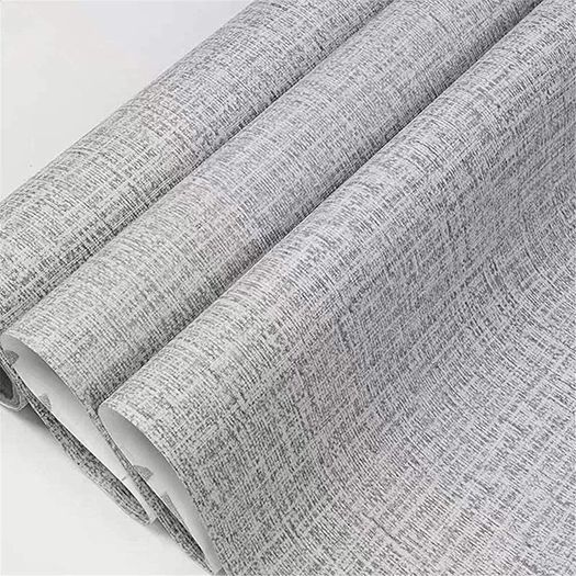 40cmx300cm Faux Grasscloth Peel Stick Wallpaper Fabric Self-Adhesive Wallpaper Stickers Door Sticker Counter Top Grey Liners Wallpaper MULTIPLE SIZES AVAILABLE (FREE SHIPPING)