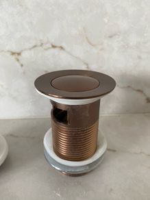 Antique Brass Basin Waste Fitting