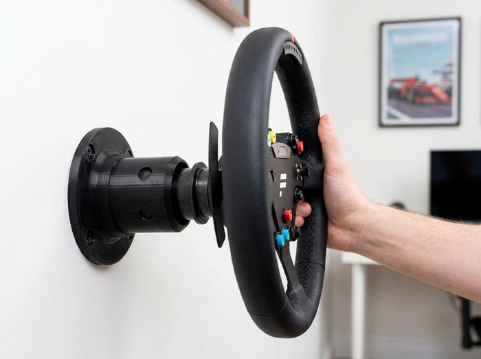 Fanatec QR1 Wall Mount for Sim Racing Wheels