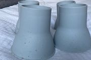 Elephant Feet Furniture Raisers (14cm, grey)