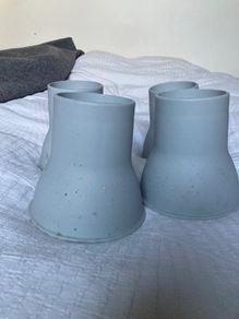Elephant Feet Furniture Raisers (14cm, grey)