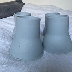 Elephant Feet Furniture Raisers (14cm, grey)