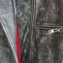 ISABEL MARANT Etoile antracite buffalo leather biker jacket Sz 40 (Fit 12-14UK) Rrp 1100 (New) Image 7