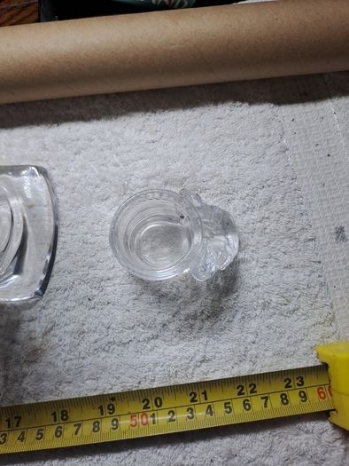 Glass crystal figures