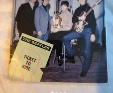 the Beatles Ticket to ride 7" vinyl