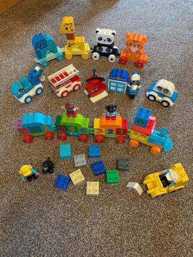 LEGO Duplo Train and cars