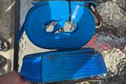 Heavy Duty Ratchet Strap 5Tonne Break . 2.5T LC 8m Long