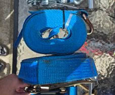 Heavy Duty Ratchet Strap 5Tonne Break . 2.5T LC 8m Long