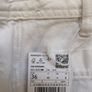 New white mango jeans Image 3
