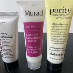 Murad , Peter Thomas Roth , purity by philosophy 15euro each brand new