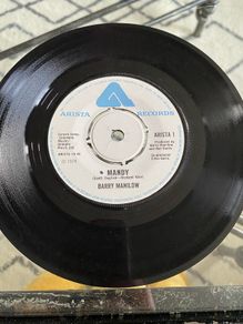 7 inch vinyl single. Barry Manilow- Mandy