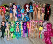Large Fashion Dolls Bundle Rainbow High Barbie LOL OMG Bratz