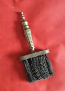 BRUSH - Vintage Brass - Hearth or Crumb Brush