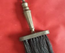 BRUSH - Vintage Brass - Hearth or Crumb Brush