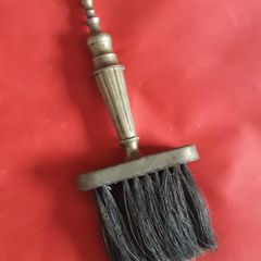 BRUSH - Vintage - Heavy - Brass - Hearth or Crumb Brush