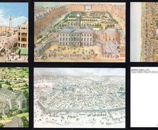 1988 Ireland Dublin Millenium prepaid postcard issued by An Post (set of five) cancelled with first day of issue Baile Atha Cliath (Dublin) pictorial cancel