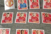 Manchester United Football Cards / Topps Total Football Stickers
