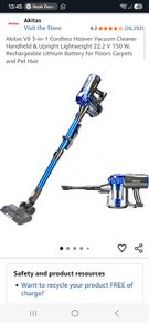 hoover akitas v8 amazon