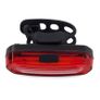 New USB Rechargeable Bike Bicycle Safety Rear Red LED Lamp Tail Light #1449 Image 3