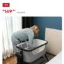 Baby Elegance Co-Glide Electric Bedside Crib Image 4