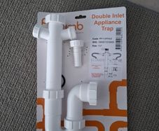 Double Inlet Appliance Trap