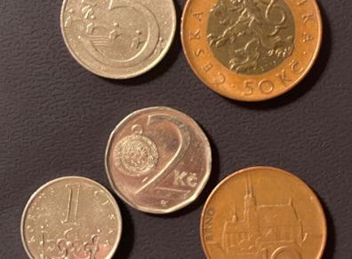 Old Czech Republic coins
