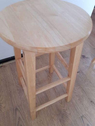 Pair of Wooden Stools