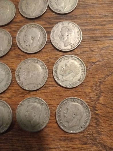 Silver shillings
