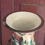 Large Antique Chinese Famille Rose Vase 44cm Hand Painted Oriental Floor Vase Image 4