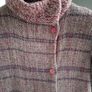 Authentic Valentino Miss V merino wool elegant mid length coat Image 4