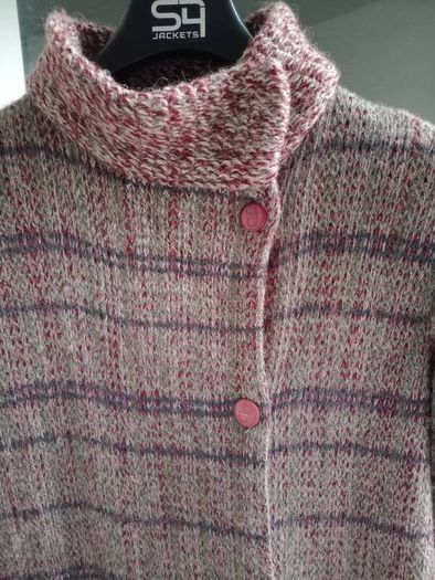 Authentic Valentino Miss V merino wool elegant mid length coat