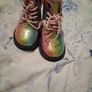 Toddler girls glitter boots size 6jr Image 2