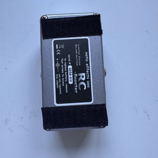 xotic rc booster limited edition silver glitter