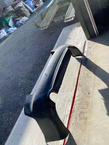 Audi A4 B7 bumper twin exit diffuser