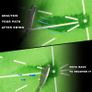 Premium Golf Impact Mat 1.0 Edition | Analysis Swing Path and Correct Hitting Posture Golf Practice Mat | Advanced Guide and Rubber Backing Golf Hitting Mat Image 2