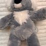 Build a Bear Workshop 2011 Gray Koala approx. 40 cm. NOT Working Used Please see photos Image 8