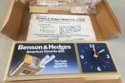 Benson &amp; Hedges Clock Desk or Wall
