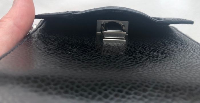 Alexander Wang black Quillon compact wallet