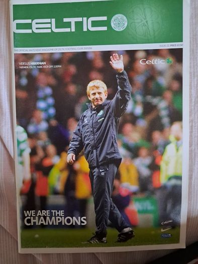 Celtic FC Programmes X 4