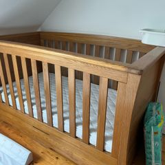Mamae & Papas Oak Cot