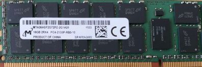 32gb Kit (2x16gb) Micron Ddr4 2133mhz Ecc Server Ram