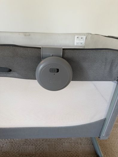 Chicco next2me - magic moon grey co-sleeping crib