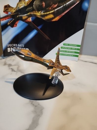 star trek eaglemoss species bioship