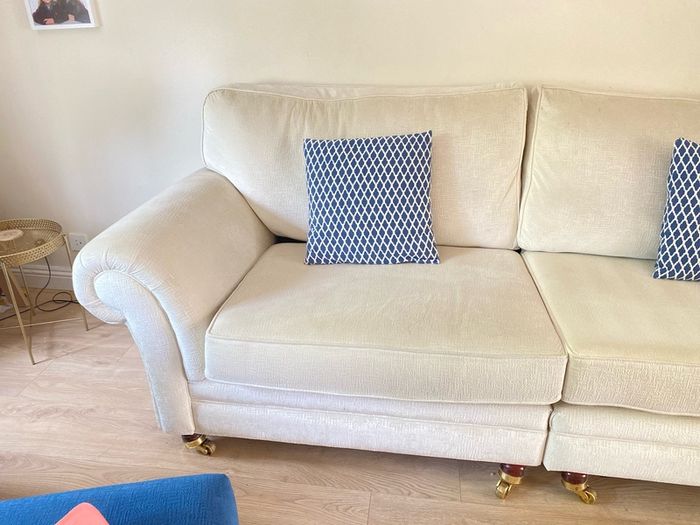 Cream couch