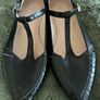 Hobbs NW3 Leather Black Flats / Pumps with strap - Size 6 / EU 39 worn once Image 9